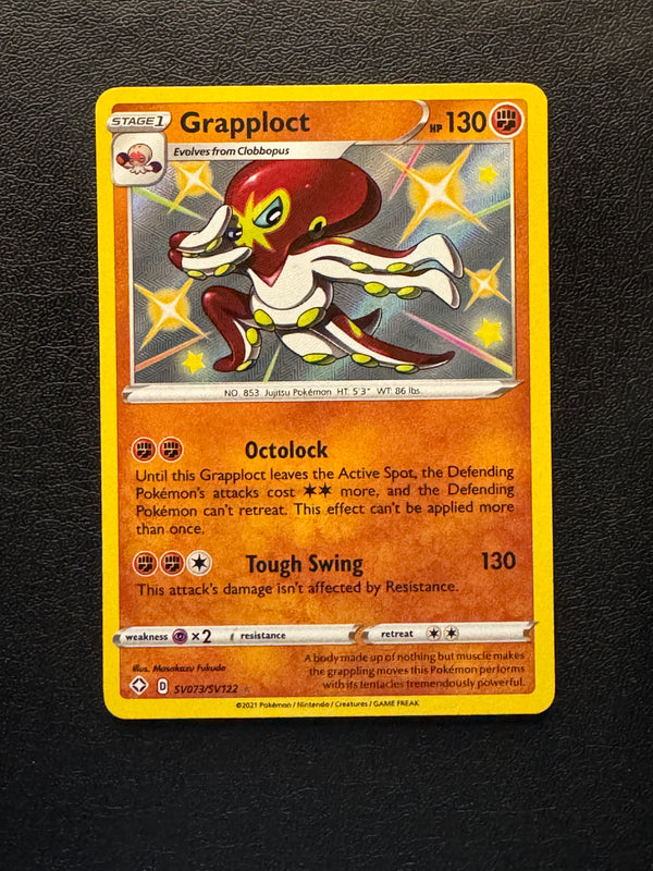 SV073 Grapploct Shining Fates Rare Shiny Near Mint
