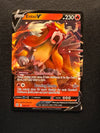 022 Entei V Brilliant Stars Holo Rare V Near Mint