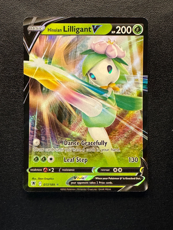 017 Hisuian Lilligant V Astral Radiance Holo Rare V Near Mint