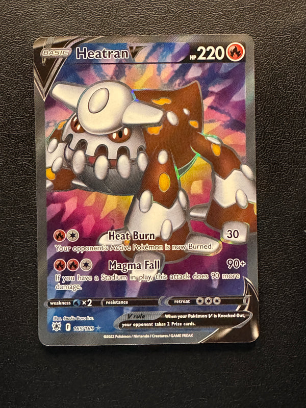 165 Heatran V Astral Radiance Rare Ultra Near Mint