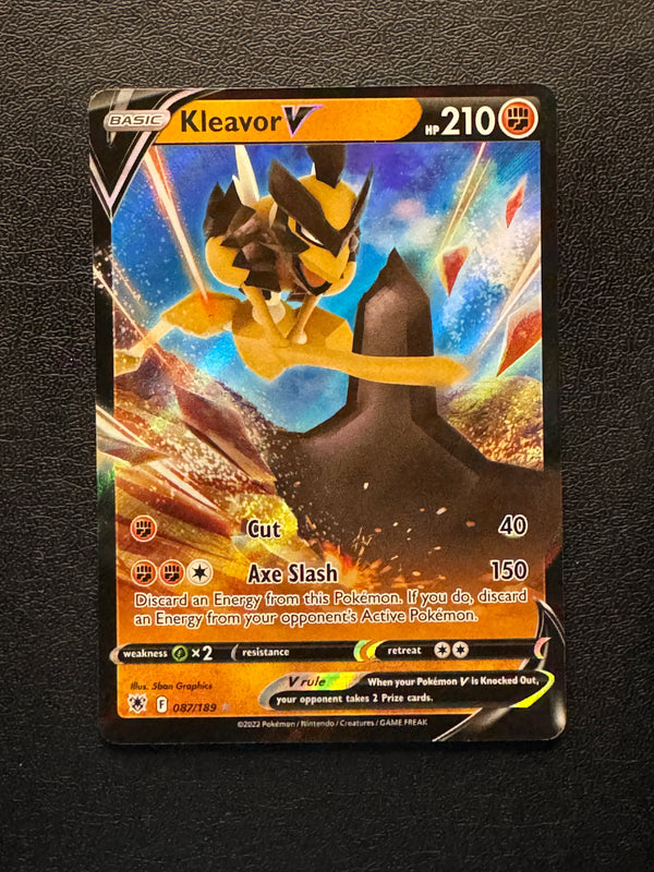 087 Kleavor V Astral Radiance Holo Rare V Near Mint