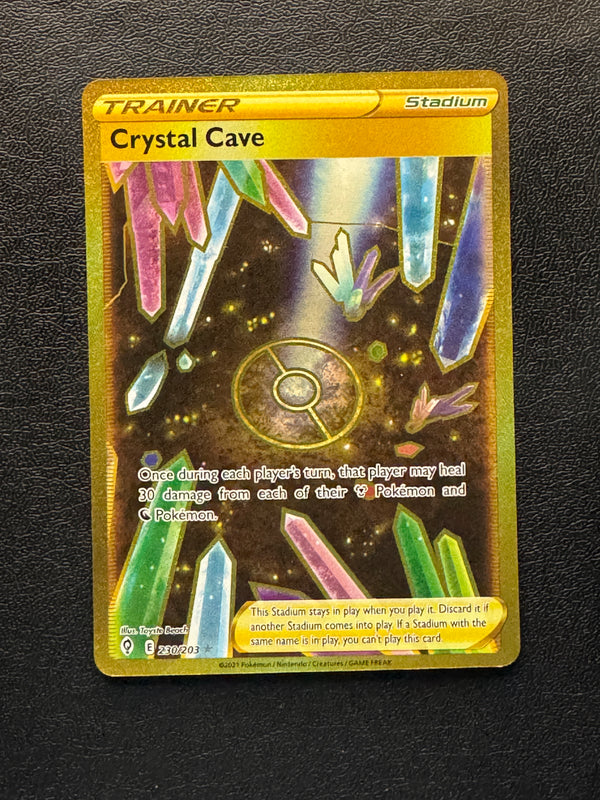 230 Crystal Cave Evolving Skies Rare Secret Near Mint