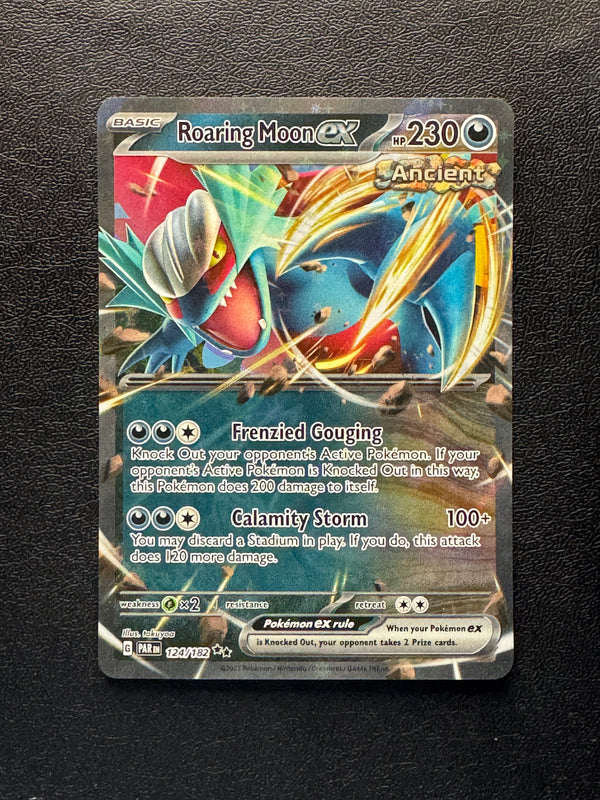 124 Roaring Moon ex Paradox Rift Double Rare Near Mint