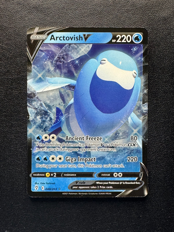 048 Arctovish V Evolving Skies Holo Rare V Near Mint