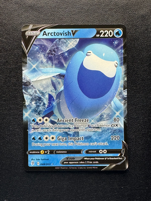 048 Arctovish V Evolving Skies Holo Rare V Near Mint