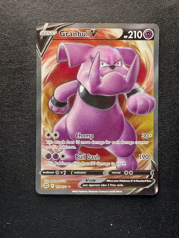 159 Granbull V Brilliant Stars Rare Ultra Near Mint