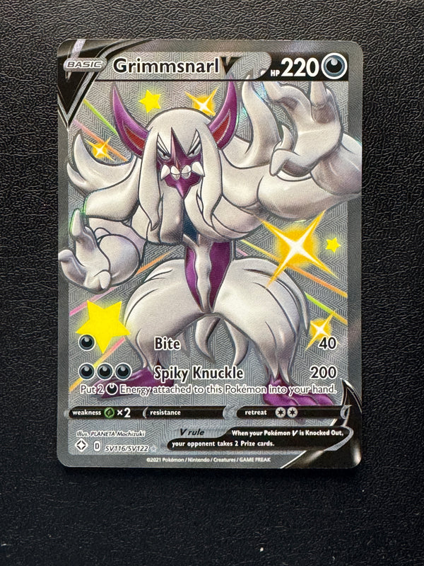 SV116 Grimmsnarl V Shining Fates Shiny Rare V NM