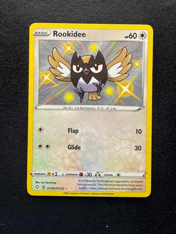 SV101 Rookidee Shining Fates Rare Shiny Near Mint