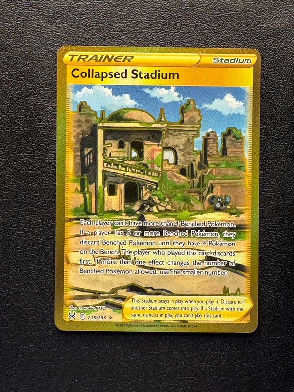 215 Collapsed Stadium Lost Origin Rare Secret Near Mint