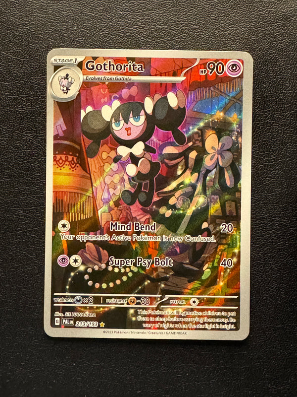 213 Gothorita Paldea Evolved Illustration Rare Near Mint