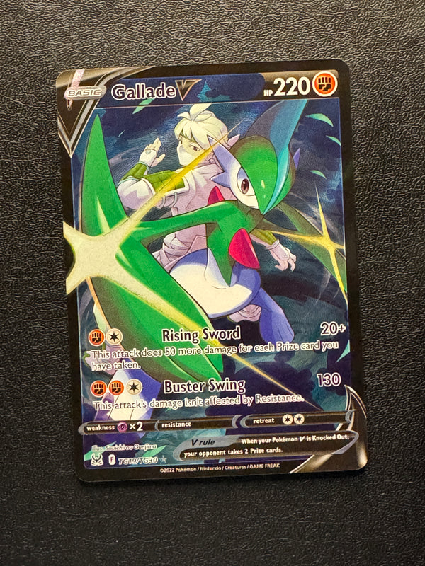 TG19 Gallade V Lost Origin Holo Rare V Near Mint
