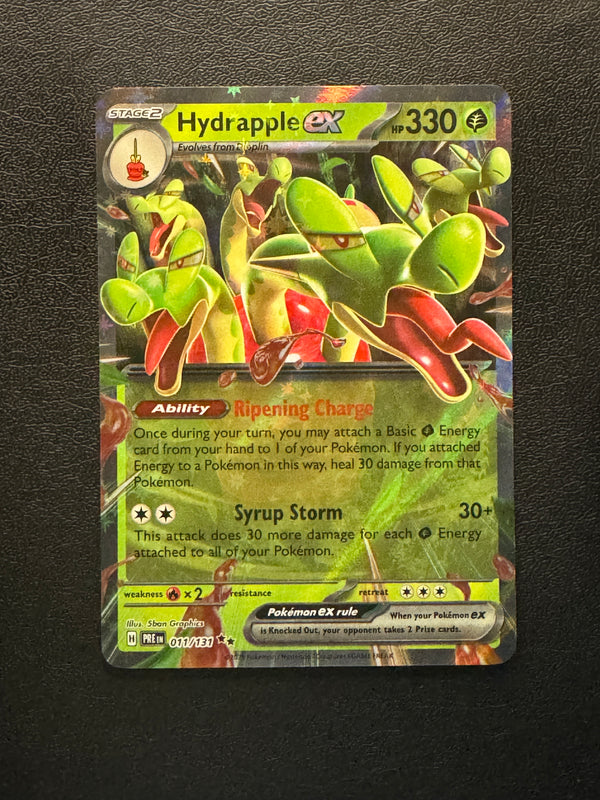 011 Hydrapple ex Prismatic Evolutions Double Rare Near Mint