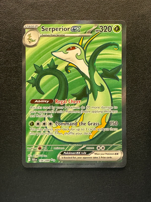 156 Serperior ex Black Bolt Ultra Rare Near Mint