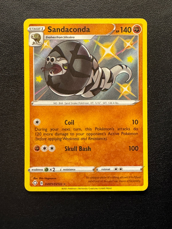 SV071 Sandaconda Shining Fates Rare Shiny NM