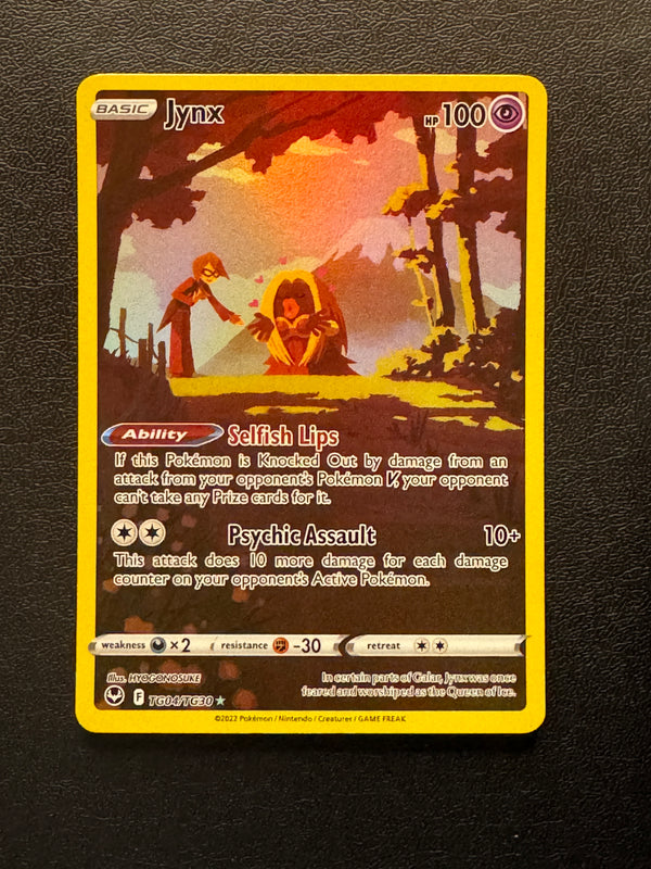 TG04 Jynx Silver Tempest Rare Holo Near Mint