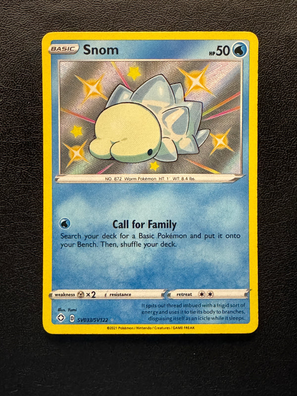 SV033 Snom Shining Fates Rare Shiny Near Mint