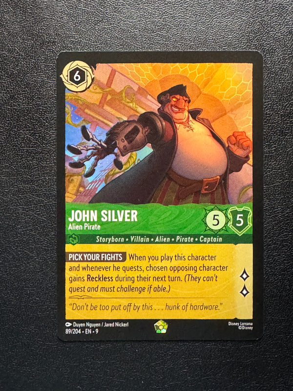 089 John Silver - Alien Pirate Fabled Legendary Near Mint