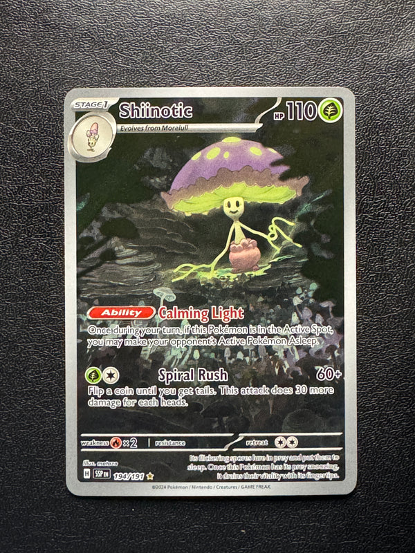 194 Shiinotic Surging Sparks Illustration Rare Near Mint