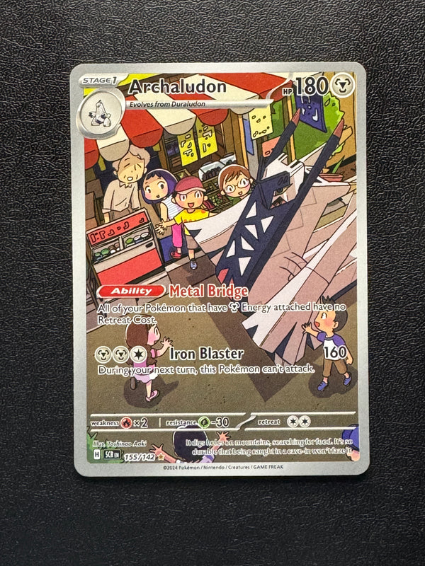 155 Archaludon Stellar Crown Illustration Rare NM