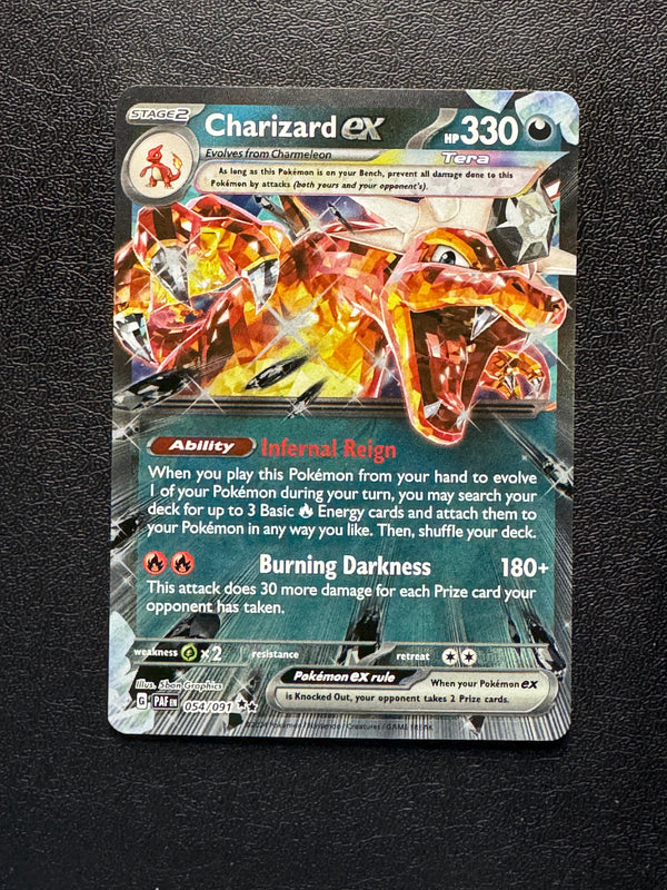 054 Charizard ex Paldean Fates Double Rare Near Mint