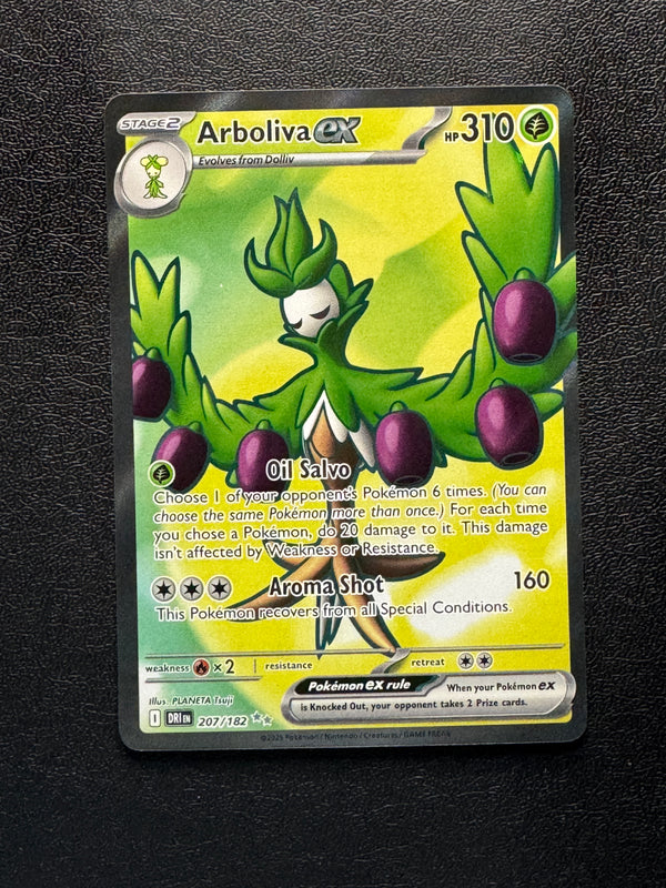 207 Arboliva ex Destined Rivals Ultra Rare Near Mint