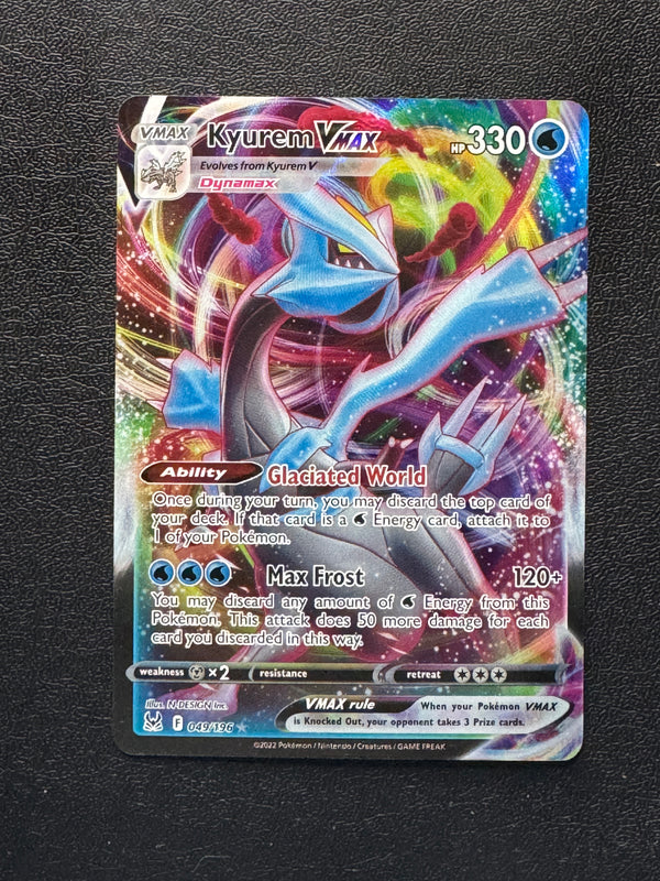 049 Kyurem VMAX Lost Origin Holo Rare VMAX Near Mint