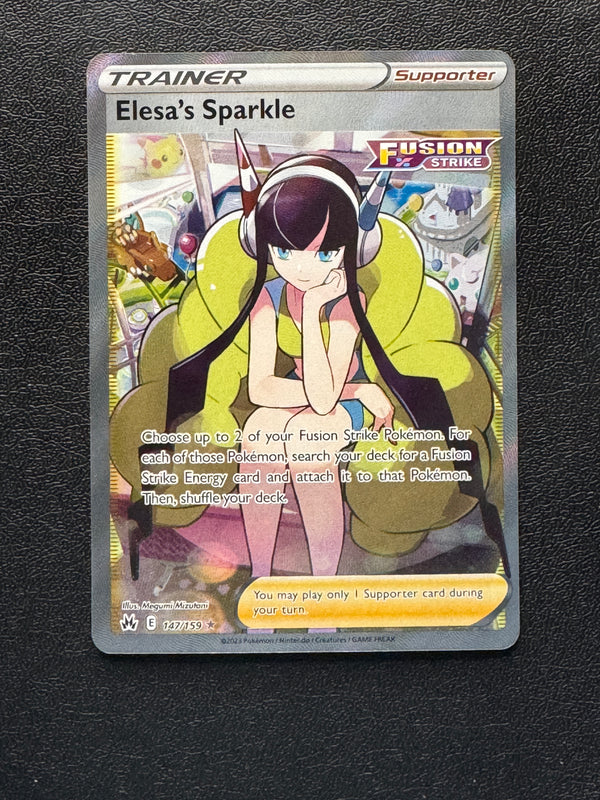 147 Elesa's Sparkle Crown Zenith Rare Ultra Near Mint