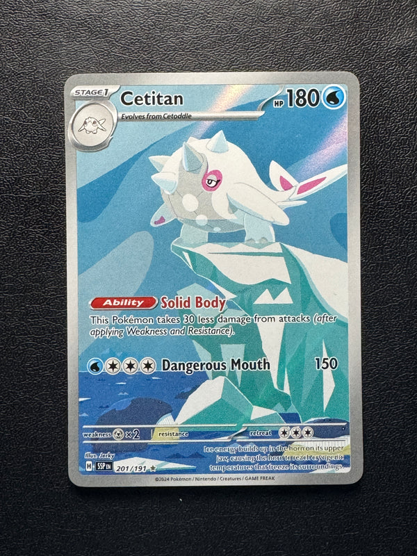 201 Cetitan Surging Sparks Illustration Rare NM