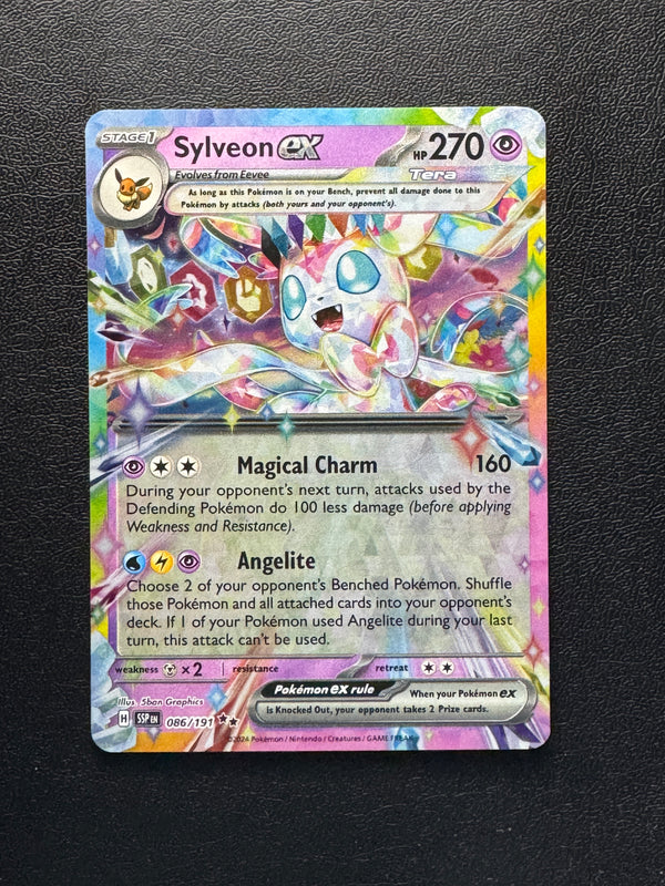 086 Sylveon ex Surging Sparks Double Rare Near Mint