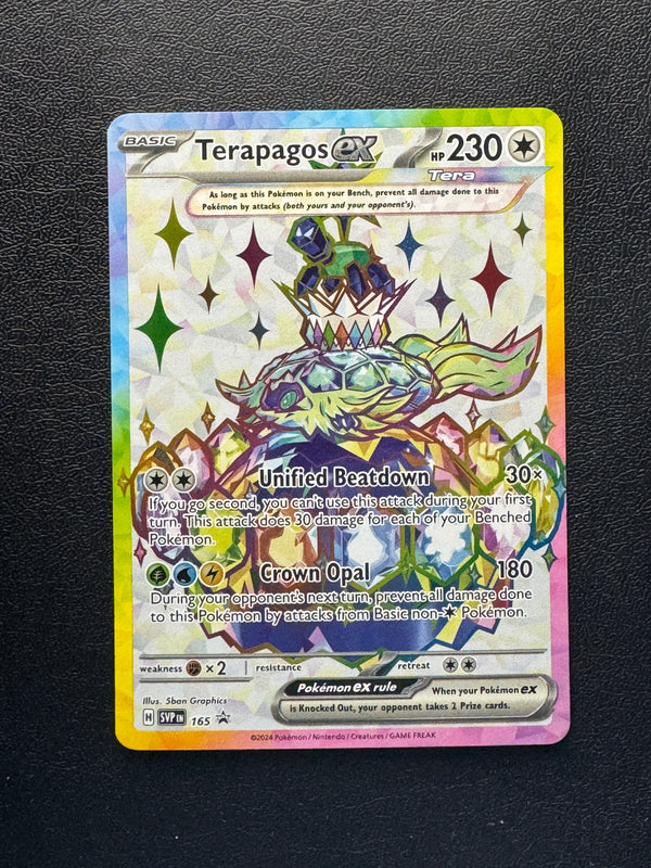 165 Terapagos ex SV Black Star Promos Promo NM