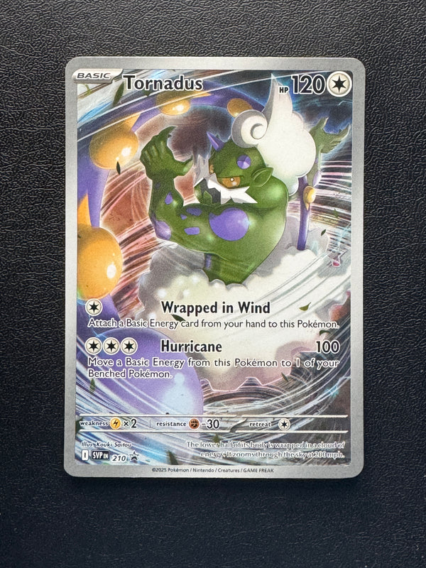 210 Tornadus SV Black Star Promos Promo Near Mint