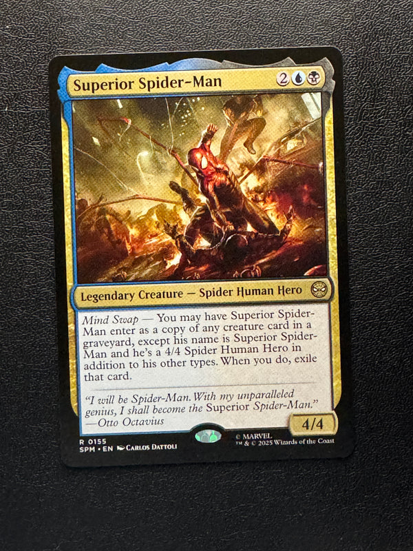 155 Superior Spider-Man Marvel's Spider-Man Rare Normal Near Mint