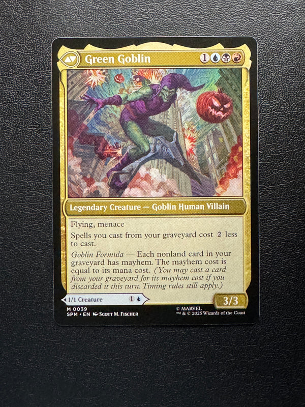 039 Norman Osborn Marvel's Spider-Man Mythic Normal Near Mint