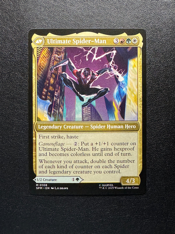 108 Miles Morales Marvel's Spider-Man Mythic Normal Near Mint