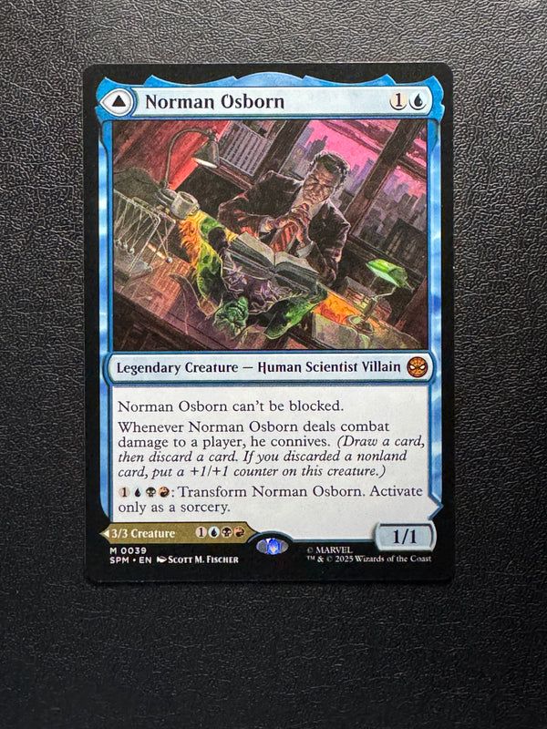 039 Norman Osborn Marvel's Spider-Man Mythic Normal Near Mint