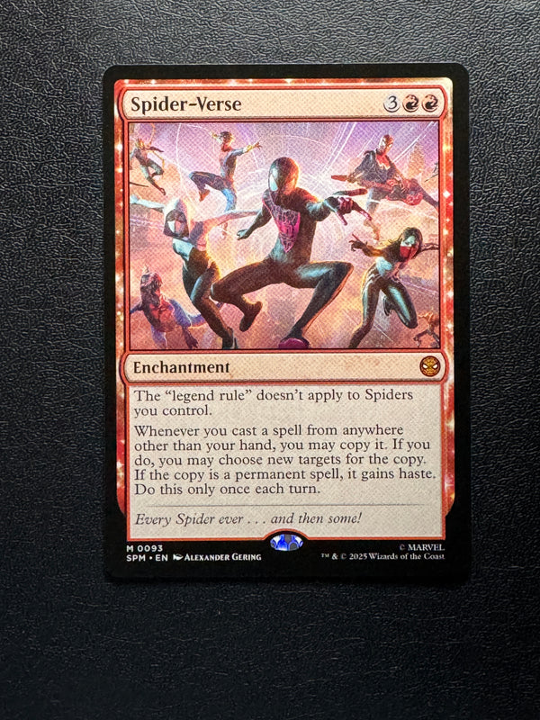 093 Spider-Verse Marvel's Spider-Man Mythic Normal Near Mint