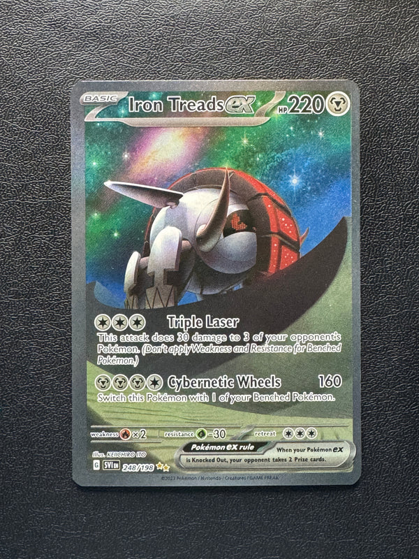 248 Iron Treads ex Scarlet & Violet Special Illustration Rare Near Mint