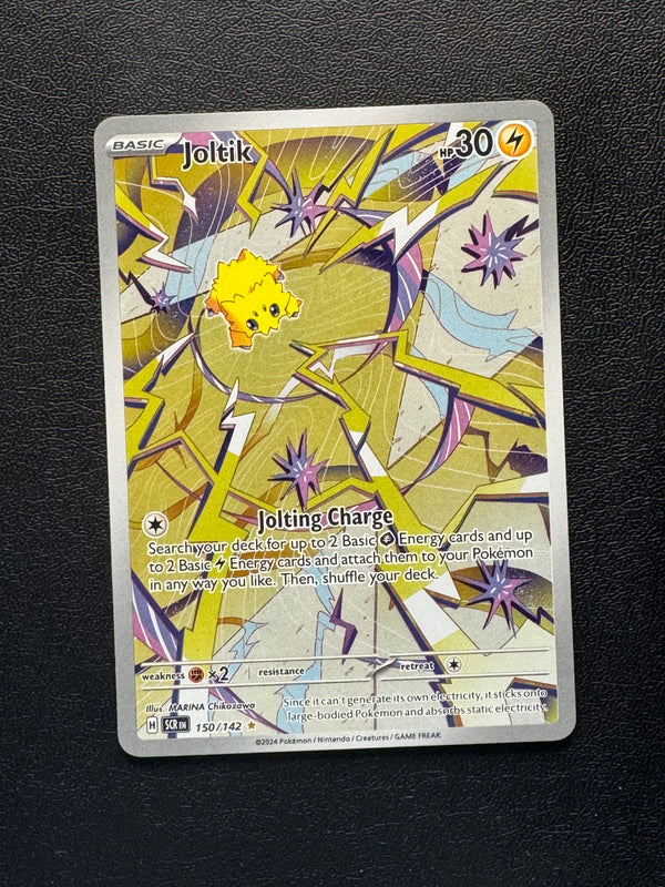 150 Joltik Stellar Crown Illustration Rare Near Mint