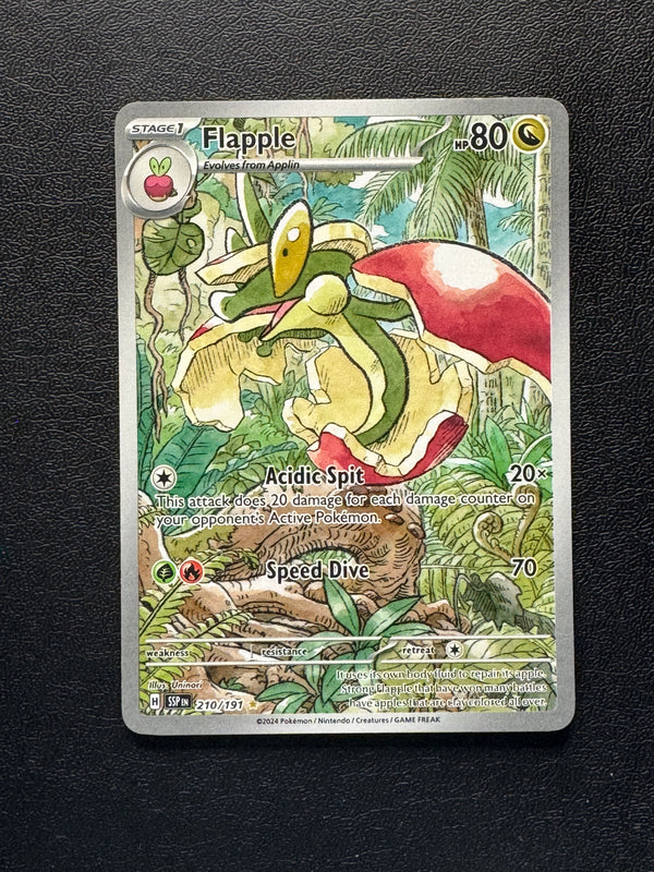 210 Flapple Surging Sparks Illustration Rare Near Mint