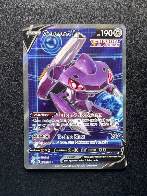 254 Genesect V Fusion Strike Rare Ultra Near Mint