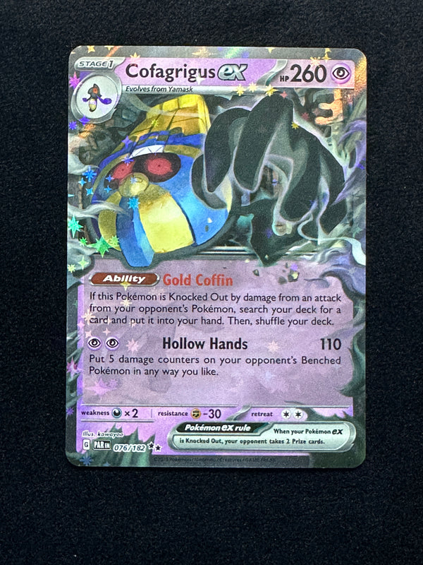 076 Cofagrigus ex Paradox Rift Double Rare Near Mint