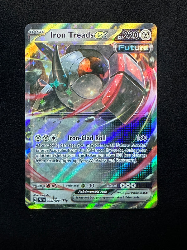 066 Iron Treads ex Paldean Fates Double Rare Near Mint