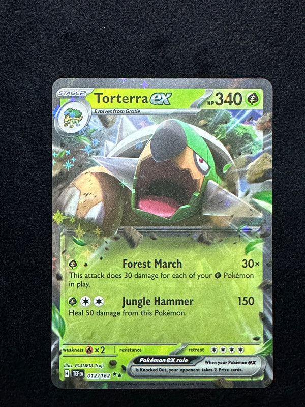 012 Torterra ex Temporal Forces Double Rare Near Mint