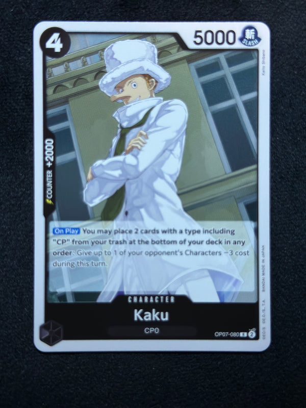 OP07-080 Kaku 500 Years in the Future Rare Near Mint