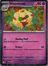 019 Whimsicott [Cosmos Holo] ME Black Star Promos Promo Near Mint