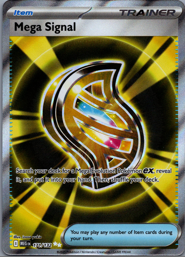 171 Mega Signal Mega Evolution Ultra Rare Near Mint