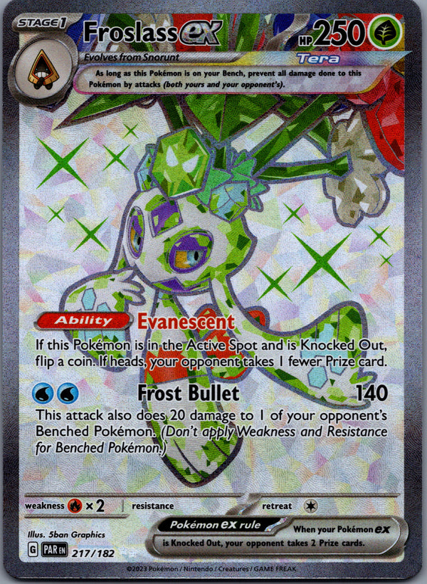 217 Froslass ex Paradox Rift Ultra Rare Near Mint