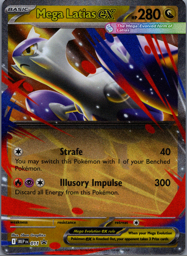 011 Mega Latias ex ME Black Star Promos Promo NM