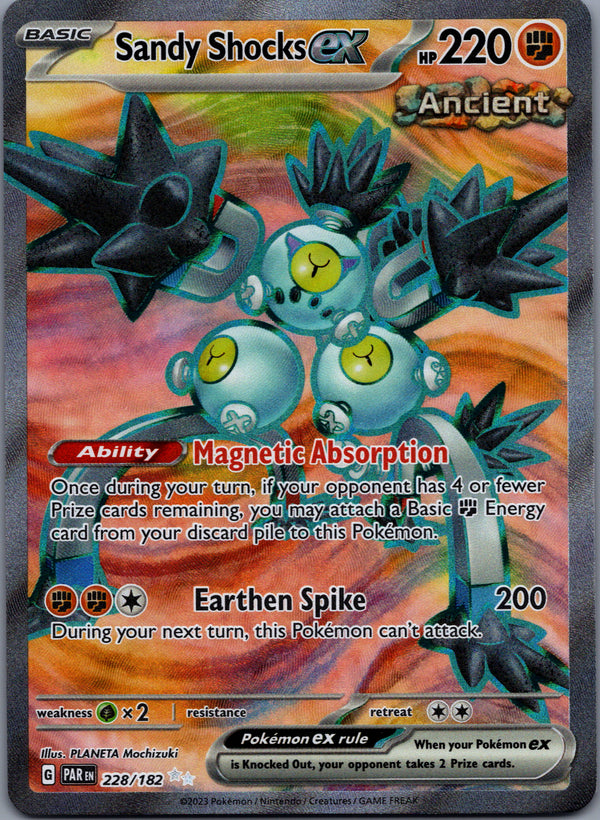 228 Sandy Shocks ex Paradox Rift Ultra Rare Near Mint