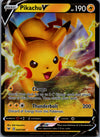 043 Pikachu V Vivid Voltage Holo Rare V Near Mint